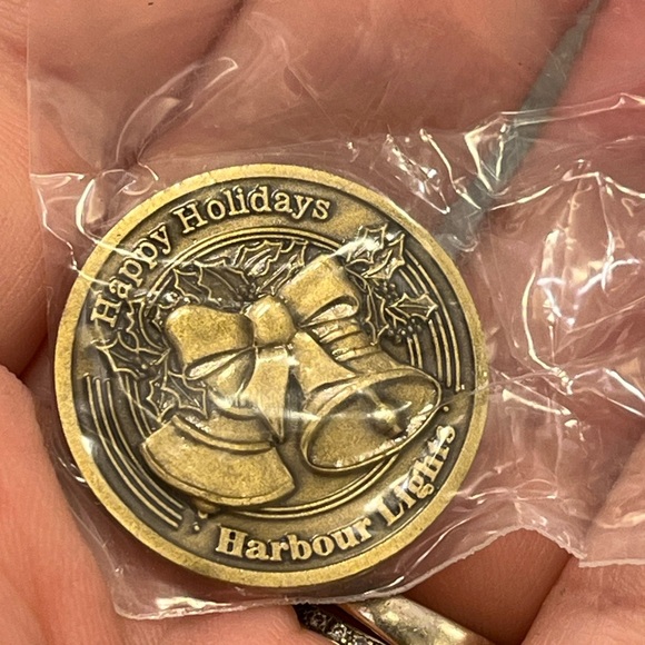 2000 Harbour Lights Hereford Inlet New Jersey #710 COA Box COIN Christmas - Picture 13 of 16